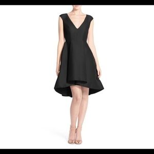 NWT Halston Heritage hi low cap sleeve dress